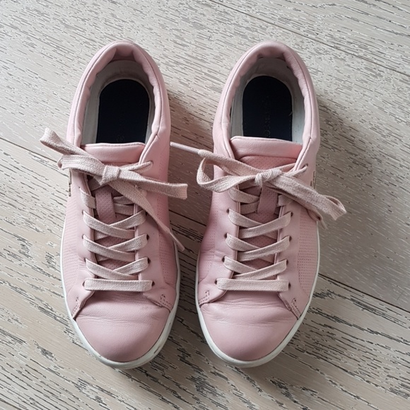 Lacoste pink leather sneakers - Picture 2 of 5